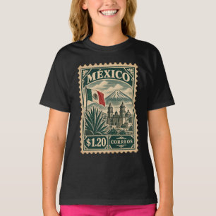 Playera : Sello Postal de México — Vintage