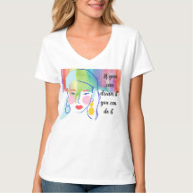 Playera si puedo sonarlo, puedo hacerlo 