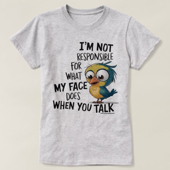 Playera sin filtro - Playera con gráfico atrevido (Diseño del anverso)