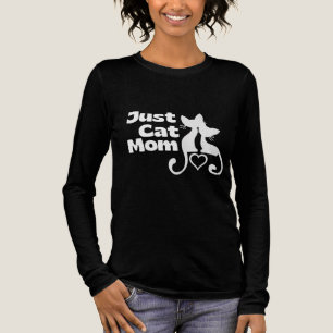Playera 'Solo una mamá de gato' – Amante de gatos 