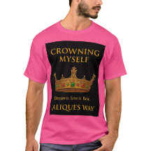 Playera Tee 'Coronándome a mí misma'