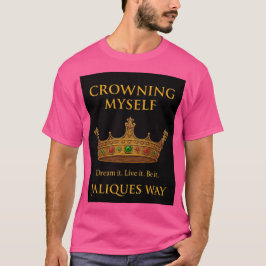 Playera Tee 'Coronándome a mí misma'