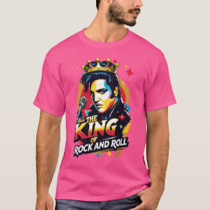 Playera  The King of Rock and Roll