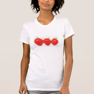 playera tres fresas rojas