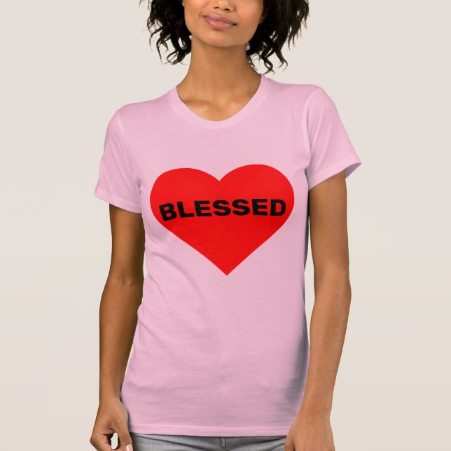 Playeras Cristianas BENDITAS (Anverso)