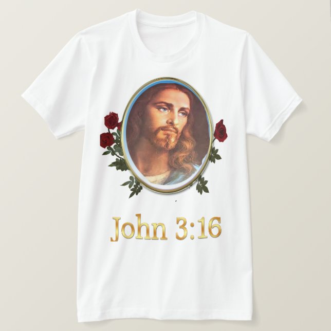 Playeras de John 3:16 (Anverso del diseño)