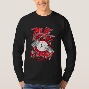 Playeras Gráficas Time Is Money Sneaker Match 4 Ro