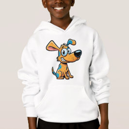 Playful Pup Kids' Pullover Hoodie