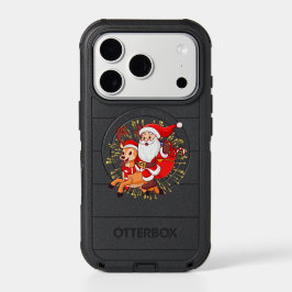 **"Playful Santa Claus Design – Fun and Festive Ch