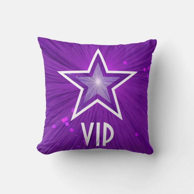 Plaza de almohada de lanzamiento "VIP" de Estrella (Anverso)