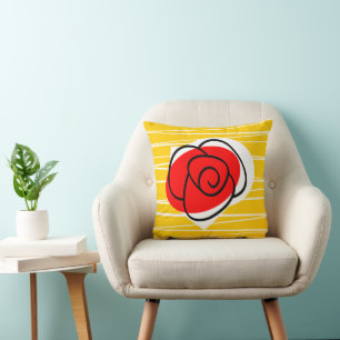 Plaza de almohadas de Rosa de España