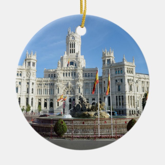 Plaza de Cibeles, ornamento de Madrid (Frente)