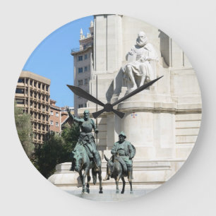 Plaza de España, reloj del muro de Madrid