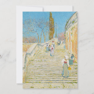 Plaza de España, Roma   Childe Hassam