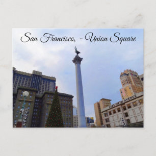Plaza de la Unión de San Francisco #4-3 postal