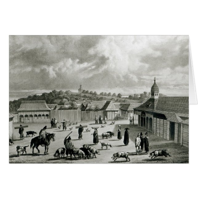Plaza de San Carlos de Chiloe, 1835 ] (Anverso (Horizontal))