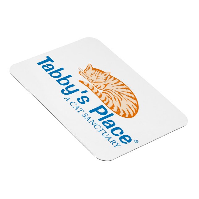 Plaza de tabby - imán de 3" x 4" (Lado Derecho)