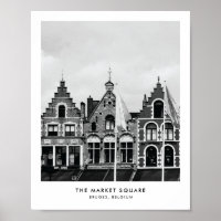 Plaza del Mercado, Brujas | Impresión fotográfica