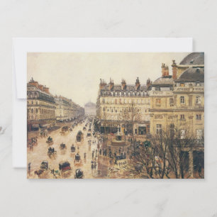 Plaza del Teatro Francais, París Lluvia por Pissar