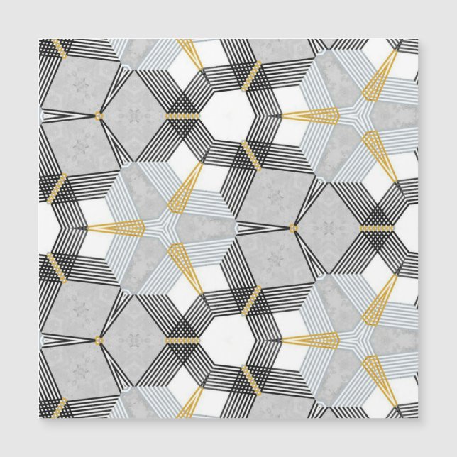 Plaza hexagonal colorida: caleidoscopio geométrico (Anverso)