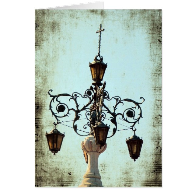 Plaza Light Music Notes Grunge All Occak Blank (Frente)