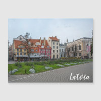 Plaza Livu en Riga, Letonia