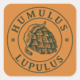 Plaza pegatina Humulus lupulus
