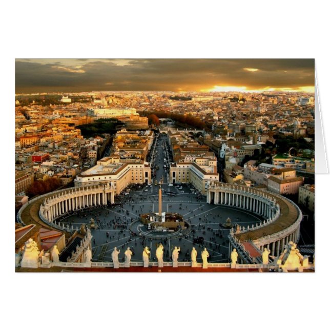 Plaza San Pedro, Vaticano (Anverso (Horizontal))