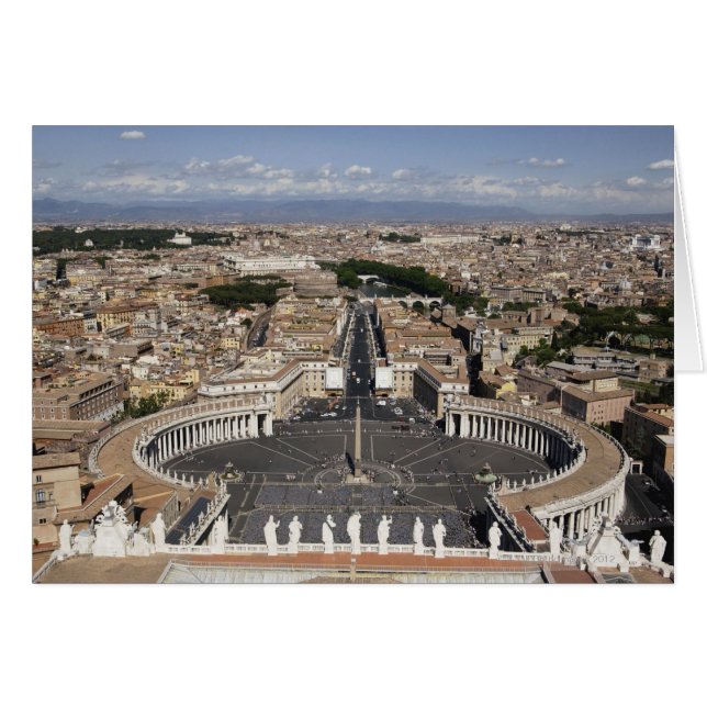 Plaza St Peters, Roma (Anverso (Horizontal))