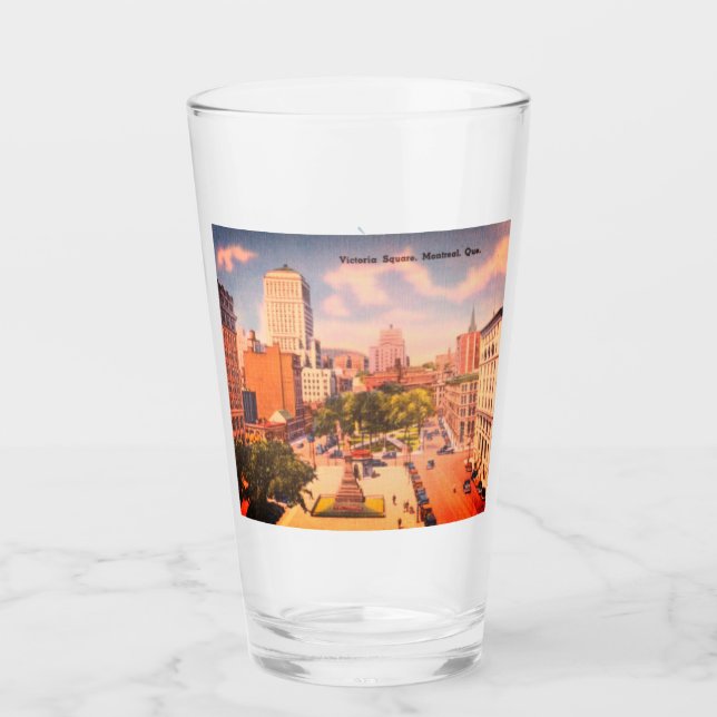 Plaza Victoria Vintage, Montreal, Quebec, Canadá (Anverso)
