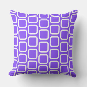 Plazas en Cojín decorativo blanco y violeta