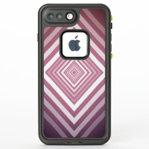 Plazas modernas de degradado rosa y blanco