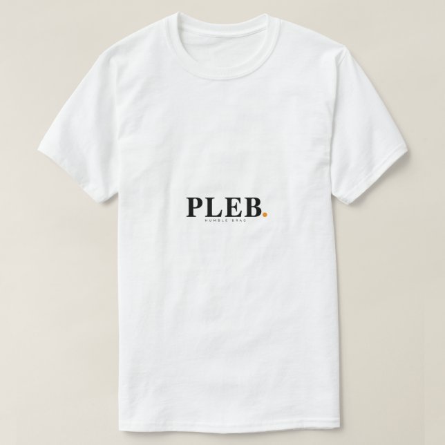 PLEB - Camiseta de mujer de Bitcoin (Diseño del anverso)