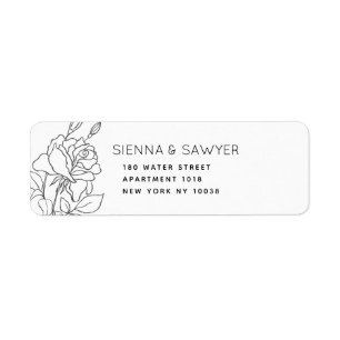 Plegar etiquetas de Rosas para guardar fechas y ta