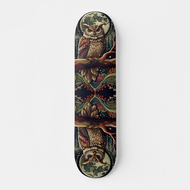Pleno Skateboard Moon Mystical Night Owen (Anverso )