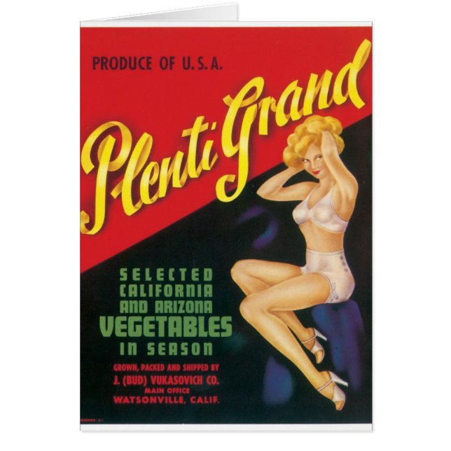 Plenti magnífico (Frente)