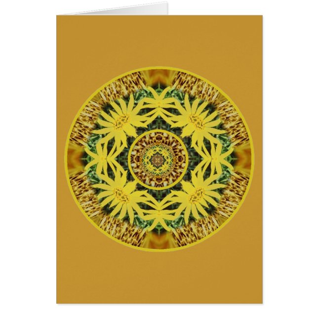 Plexo solar Chakra de la dicha de la margarita (Frente)