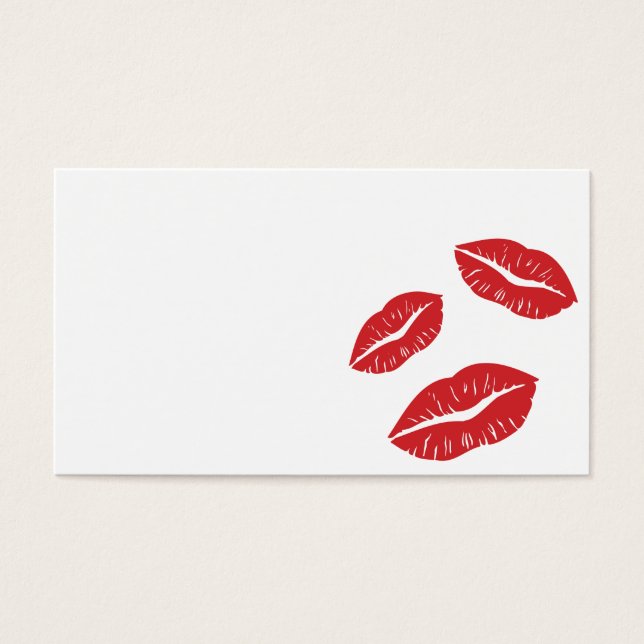 PLKR LOVE KISSES ROJO LIPS SMILES (Frente)
