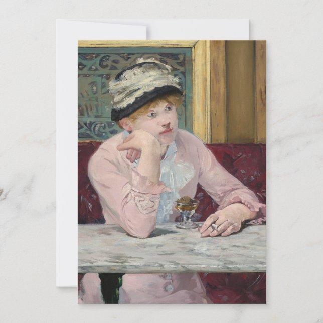 Plum Brandy | Édouard Manet (Anverso)