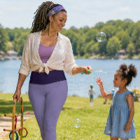 "PLUM PURRFRCT" Pantalones Capri personalizados de