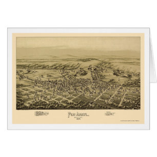 Pluma Argyl, mapa panorámico del PA - 1894