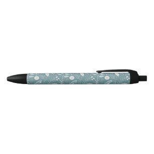 Pluma Artística Con Estilo Floral Abstracto De Mod