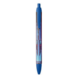 Pluma azul de los tubos de órgano