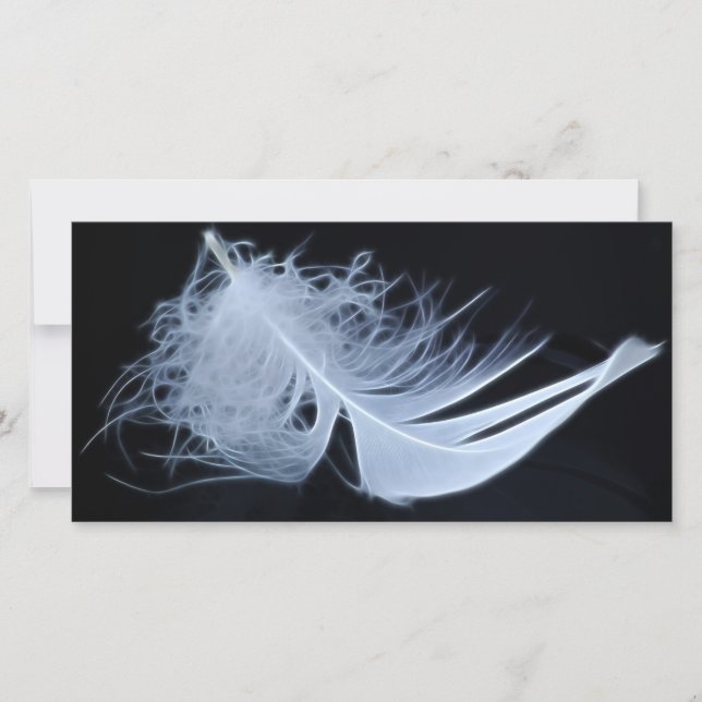 Pluma blanca - angélica por naturaleza (Anverso)