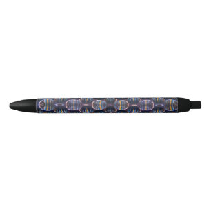 Pluma con diseño de Honeycomb futurista