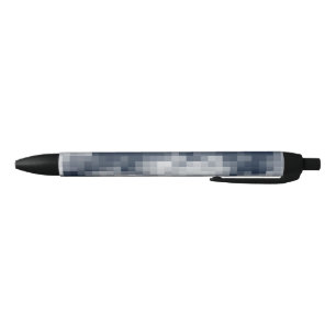 Pluma con diseño de nube pixelado
