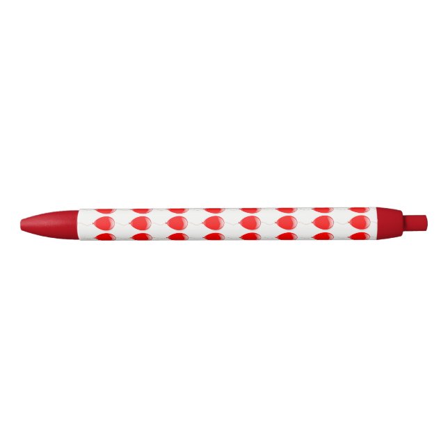 Pluma con globos rojos (Anverso)