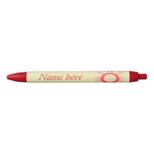 Pluma con Personalizado de cangrejo con estrella d