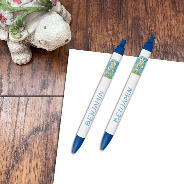 Pluma Cute Amarilla Duckling Kid Blue (Subido por el creador)