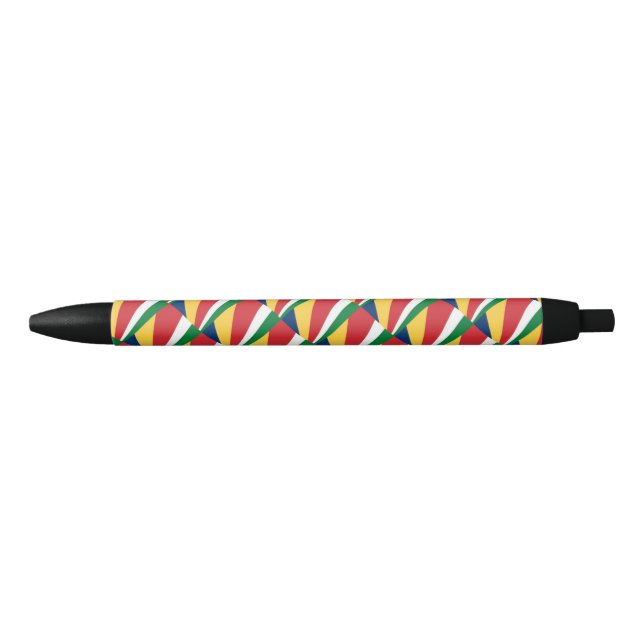 Pluma de Balpoint con Bandera de Seychelles (Anverso)